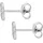 VIVANCE Ohrstecker Zirkonia Silber 925 2013796