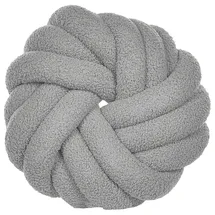 Beliani Akola Dekokissen 31 x 31 cm Grau