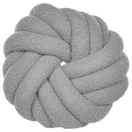 Beliani Akola Dekokissen 31 x 31 cm Grau
