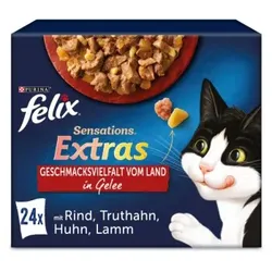 Felix Sensations Extras Gelees 24x85g