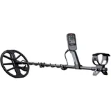 MINELAB Equinox 700 Multifrequenz zusammenklappbarer Metalldetektor für Erwachsene mit der Wasserdichten EQX 11" Doppel-D Spule & kabellose Kopfhörer (Option für 4 einzelne Frequenzen, 3 Suchmodi)