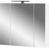 Germania Pescara 76 cm weiß mit LED Beleuchtung