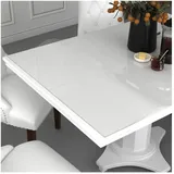 vidaXL Tischfolie Transparent 200 x 100 cm 1,6 mm PVC