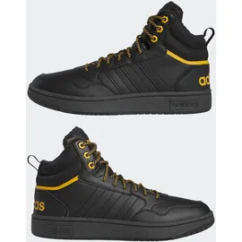 adidas Hoops 3.0 Mid Winterized Core Black / Core Black / Preloved Yellow 41 1/3