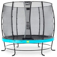 EXIT TOYS Elegant Premium Trampolin 427 cm inkl. Deluxe Sicherheitsnetz  blau