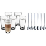 WMF Latte Macchiato mit Löffeln 6er Set