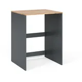 Vicco Waschmaschinenschrank Viktor, Anthrazit/Goldkraft Eiche, 68 x 88.2 cm,