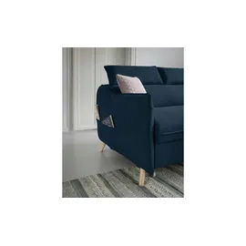 miuform Ecksofa mit Schlaffunktion Sweet Harmony ¦ blau ¦ Maße (cm): B: 228 H: 95