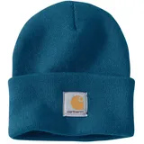 Carhartt Herren Knit Cuffed (Closeout) Beanie-Mütze, ozeanblau, Einheitsgröße - Einheitsgröße