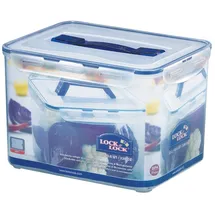 Lock & Lock LocknLock PP Classic Aufbewahrungsbox luftdicht mit Griff & Ablaufgitter| 10L | 29,5 x 23 x 20,3 cm | 100 % luft- und wasserdichter Vorratsbehälter mit Deckel | Gefrierfeste Aufbewahrungsdose
