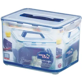 Lock & Lock LocknLock PP Classic Aufbewahrungsbox luftdicht mit Griff & Ablaufgitter| 10L | 29,5 x 23 x 20,3 cm | 100 % luft- und wasserdichter Vorratsbehälter mit Deckel | Gefrierfeste Aufbewahrungsdose