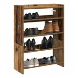 vidaXL Altholz-Optik Schuhregal 60x25x81 braun