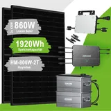 Offgridtec SolarFlow 1,92kWh 880W HMS-800-2T Balkonkraftwerk mit Speicher