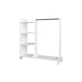 VCM Kleiderschrank Lempu weiß