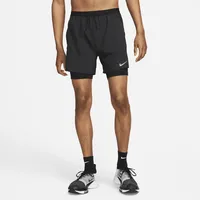 Nike Herren Stride Dri-FIT Hybdrid Running Shorts schwarz