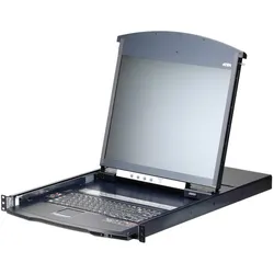 ATEN KL1116VN, 1920 x 1200 Pixel, Ethernet/LAN, Rack-Einbau, 1U, Schwarz