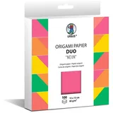 Ursus Origami Papier Duo 15 x 15 cm Neon