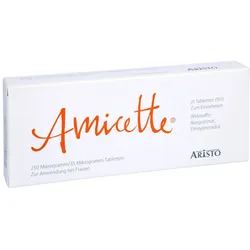 AMICETTE 250 Mikrogramm/35 Mikrogramm Tabletten 21 St
