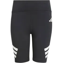 Adidas All Sports Optime Nxt Biker Kurze Leggings - Black / White - 11-12 Jahre