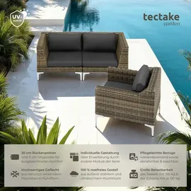 Tectake Villanova Loungeset grau