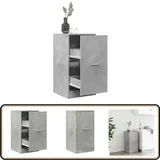Apothekerschrank Betongrau 40x41x77,5 cm Holzwerkstoff - Vidaxl