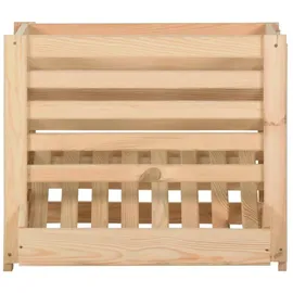 vidaXL Aufbewahrungsbox Kartoffelkiste 50 x 50 x 80 cm 1-tlg. braun