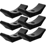 BCOATH Kurzhantelhalterung Aus Robustem Pp Material 6 Stück Hantelablage Für Fitnessstudio Und Zuhause Hantelständer Zur Sicheren Aufbewahrung Von Handgewichten