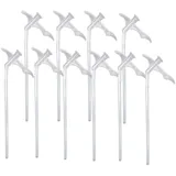 10 Stück Montageschaum Aussprührohr, Sprühschaum-kit Ersatzschläuche,Polyurethan-schaumrohr, Montageschaum Aussprührohr, Sprühschaum-Ersatzröhrchen Zum dichten Im Home