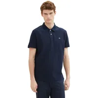Tom Tailor Basic Piqué Poloshirt, 10668 - Sky Captain