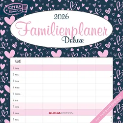 Familienplaner Deluxe - Kalender 2026
