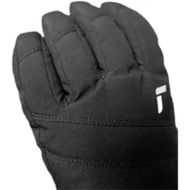 Reusch Wonder R-TEX XT Junior", Mädchen, Gr. 4,5, schwarz (schwarz, weiß), 93% Polyester, 7% Lederimitat, mehrfarbig, Handschuhe, mit wasserdichter, atmungsaktiver Funktion