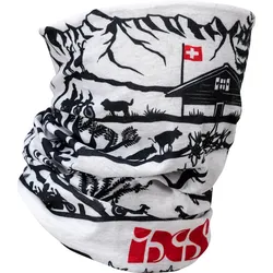 IXS Micro Multifunktionstuch, schwarz-weiss für Frauen