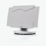 Fuba DAT 650 Wetterfeste, aktive DVB-T/DVB-T2 HD Antenne mit Verstärker und Netzteil grau