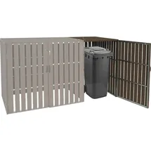MCW Mülltonnenbox MCW-J28 115 x 76 x 66 cm braun