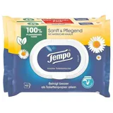 Tempo Feuchtes Toilettenpapier Sanft & Pflegend 2x 42 Tücher