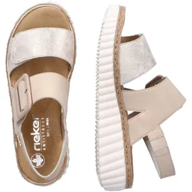 Rieker Sandalette Damen Beige 43
