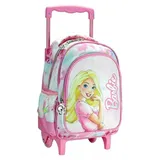 Barbie Paints rollender Kindergarten-Rucksack, Tasche 30 cm