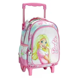 Barbie Paints rollender Kindergarten-Rucksack, Tasche 30 cm