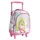 Barbie Paints rollender Kindergarten-Rucksack, Tasche 30 cm