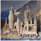 UGEARS Hogwarts Castle 3D Puzzle - Harry Potter 3D Puzzle Schloss Modellbausatz Erwachsene - Zaubererschule Harry Potter Bausatz 3D Holzpuzzle Erwachsene Geburtstagsgeschenk - 340 Teile
