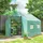 Outsunny Foliengewächshaus, 2 x 3 x 2 m Gewächshaus, Treibhaus mit Rollfenster, Rolltür