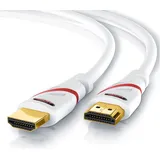 CSL HDMI-Kabel 2.1 HDMI Typ A 15 m Schwarz/Weiß