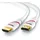 CSL HDMI-Kabel 2.1 HDMI Typ A 15 m Schwarz/Weiß