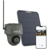 Reolink Wildkamera 4K 8MP Überwachungskameras 3G/4G LTE mit 360o Rundumsicht,No-Glow,Tiererkennung, 355°/90° Schwenk,Bewegungsmelder,2-Weg-Audio