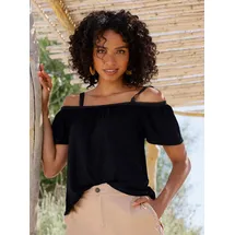 Heine Shirt Schwarz 44