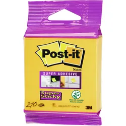 3M Post-it Super Sticky 2014-S - Notizwürfel - 76 x 76 mm