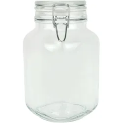 Einmachglas Bügelverschluss Original Fido 3,0L incl. Bormioli Rezeptheft