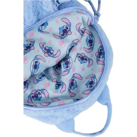 Coolpack Rucksack Disney Stitch small blue fluffy