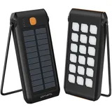 4smarts Solar Powerbank TitanPack Flex 10000mAh Schwarz