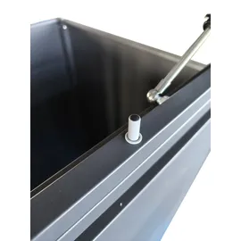 Konifera Mülltonnenbox Bilbao 68 x 80 x 117 cm grau